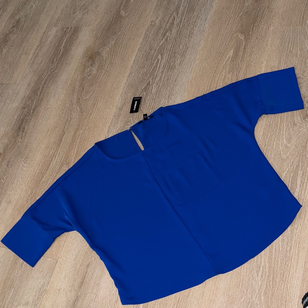 Express Royal Blue Women's Blouse